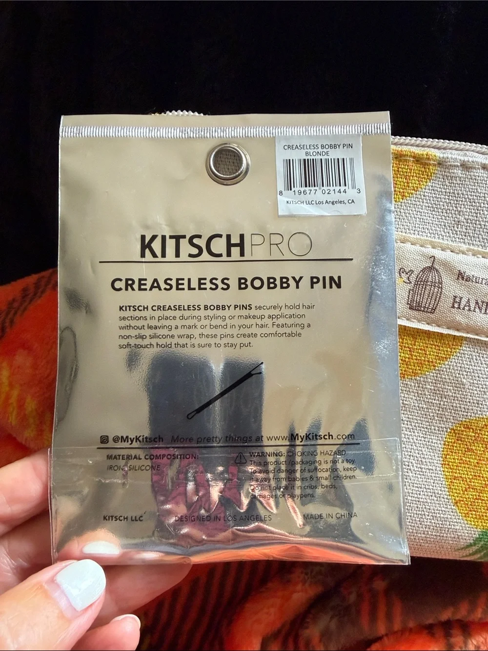 Kitsch creaseless bobby